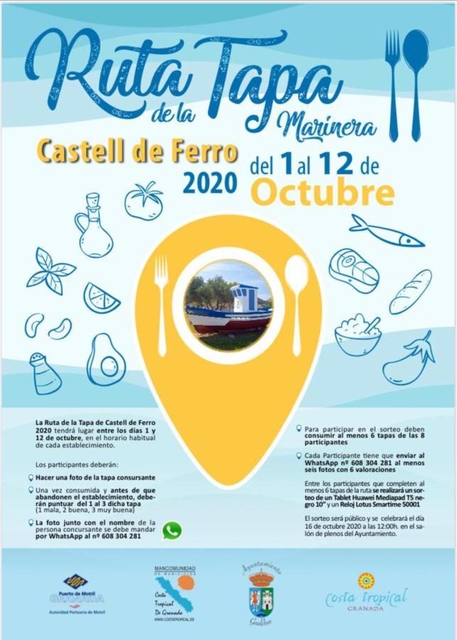 Hostal Costa Sol Castell de Ferro Esterno foto